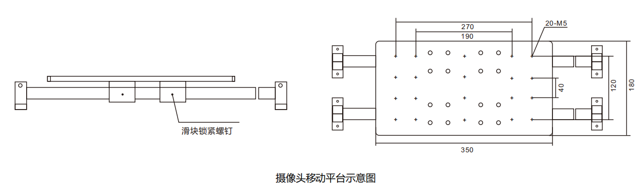 摄像头移动平台示意图