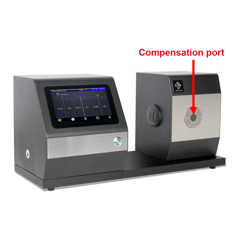 Compensation port to make the measurement data more accurate