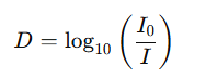 density formula