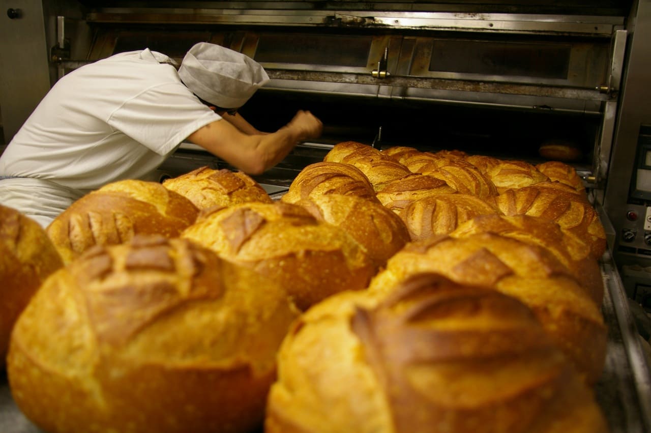 The golden-brown finish of bread is mouth-watering